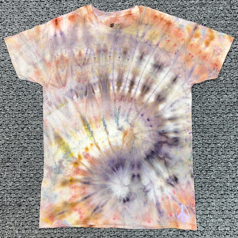 Vibrant Tie-Dye Short Sleeve Tee